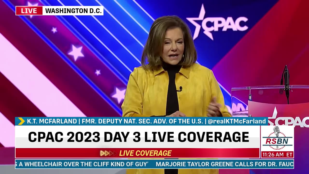 FULL SPEECH: K.T. McFarland Frm. Deputy NSA of United States - CPAC 2023 Washington D.C. - 3/4/2023