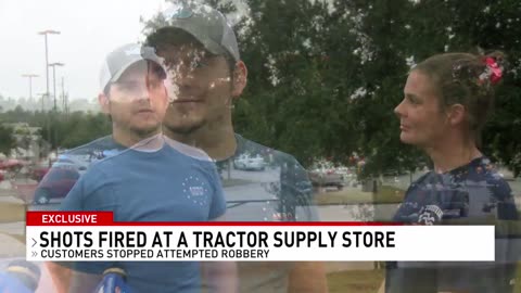 Shots fired as shoppers fight back at Alabama Tractor Supply store