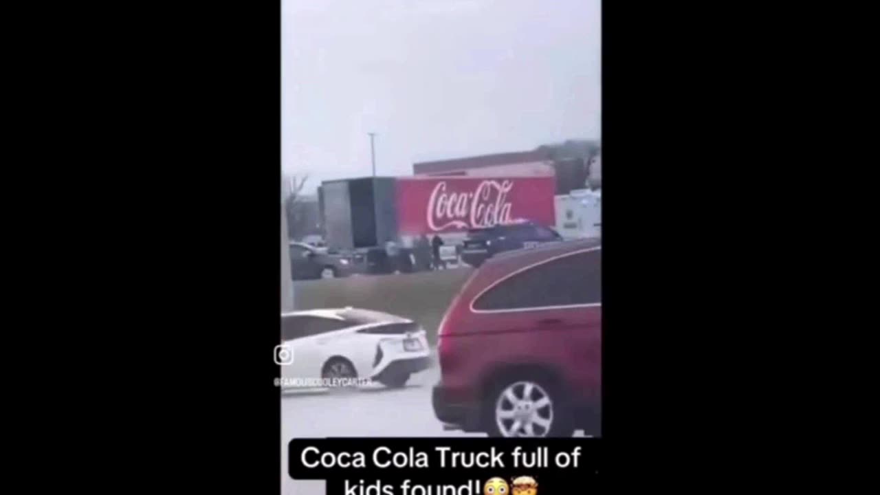 Coca Cola Truck Full Of KIDS!