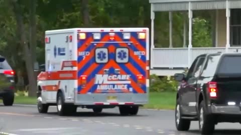 Shalendor Donald Trump | Donald Trump Convoy leaves new Jersey