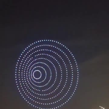 Drone light show