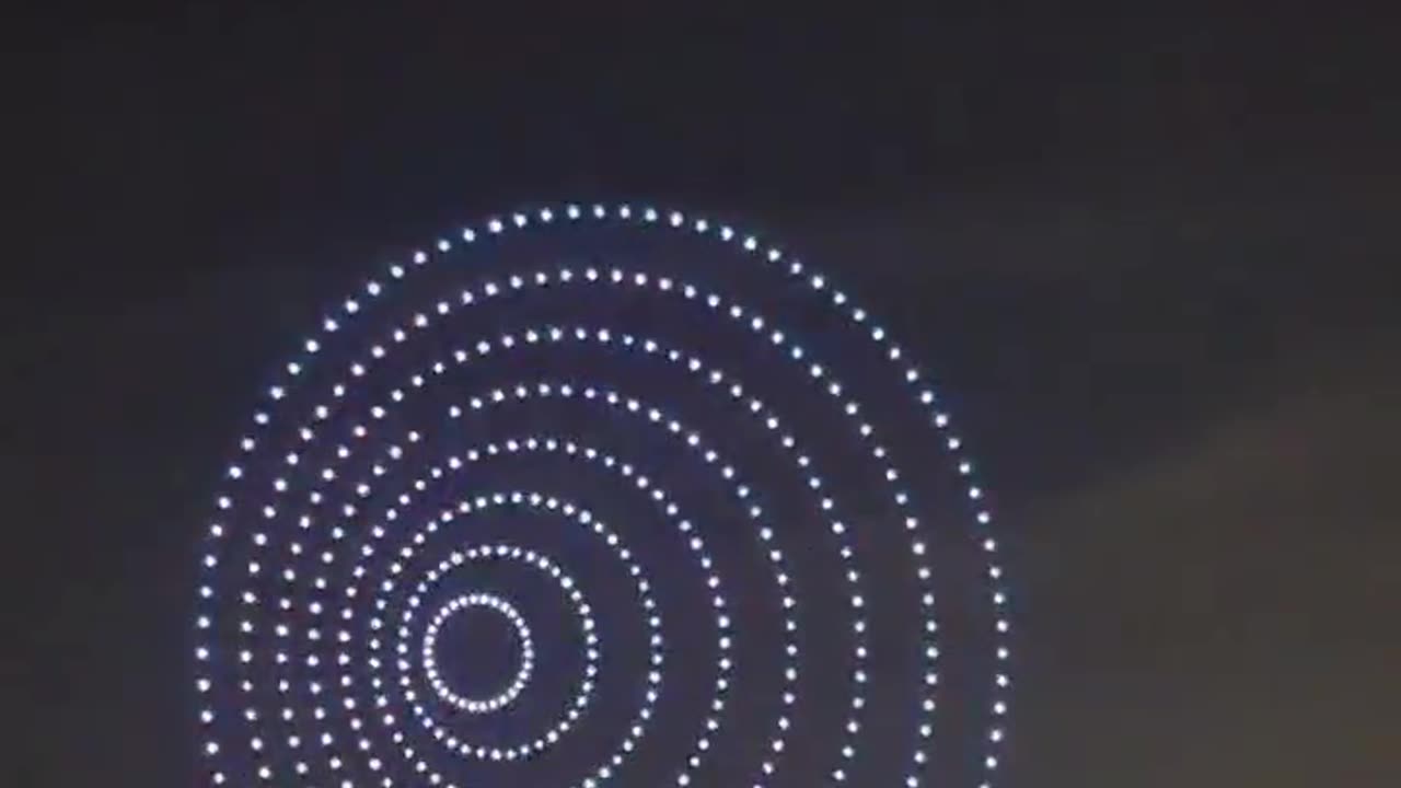 Drone light show