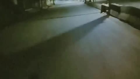 Bike riding to night