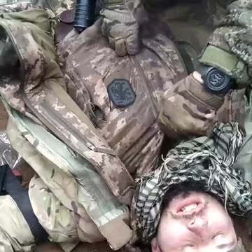 Force captured a Ukrainan with a chevron of the SS division "Galicia"