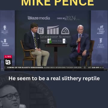 Tucker Schooled Mike Pence how to be a true American!