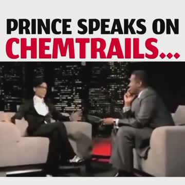 Prince Speaks About Chem Trails
