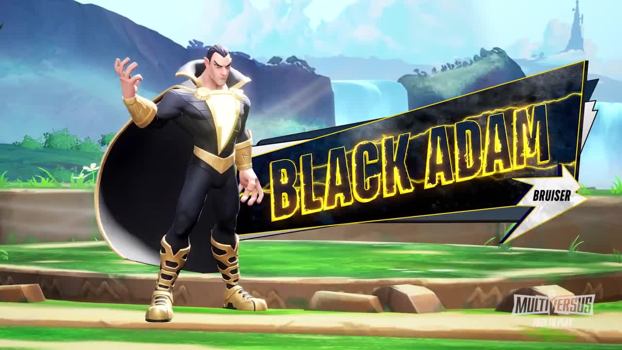 MultiVersus - Black Adam Gameplay Trailer PS5 & PS4 Games