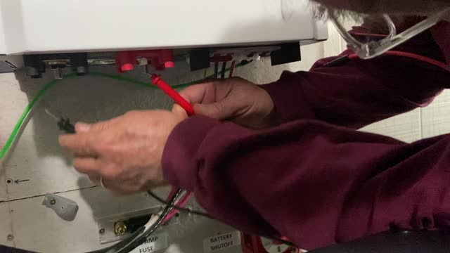 Inverter test, disconnected DC terminals - 10/13/2022