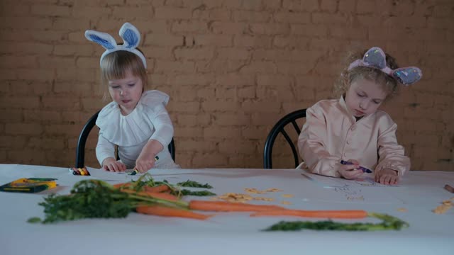 baby girl playing with vegetable