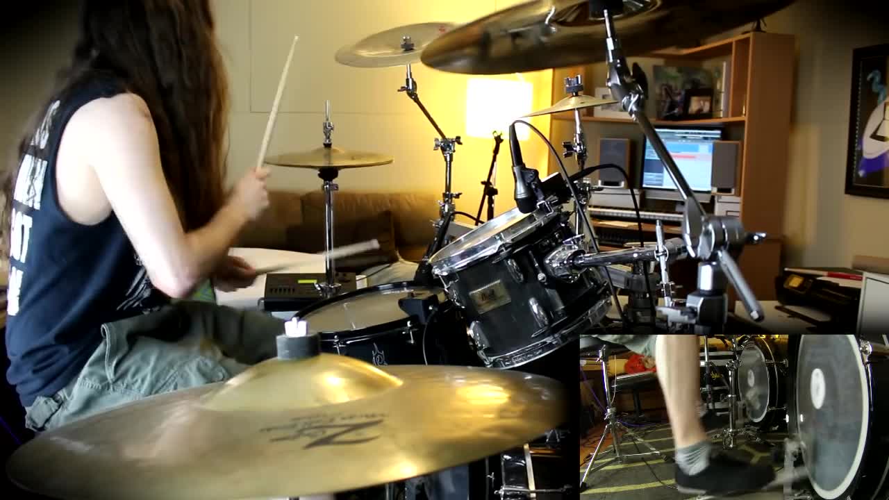 Death Metal on a 4-Piece drum kit