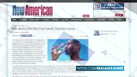 Alex Jones: Black People Suffer The Most From The Fluoride In The Water - 10/16/15