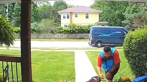 the fearful amazon delivery man