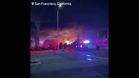 This was a Huge Fire in San Francisco early 4-10-23