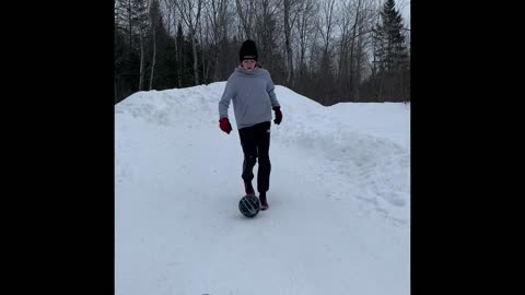 SLO MO soccer skill