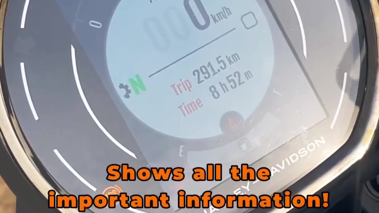 Harley x440 display overview