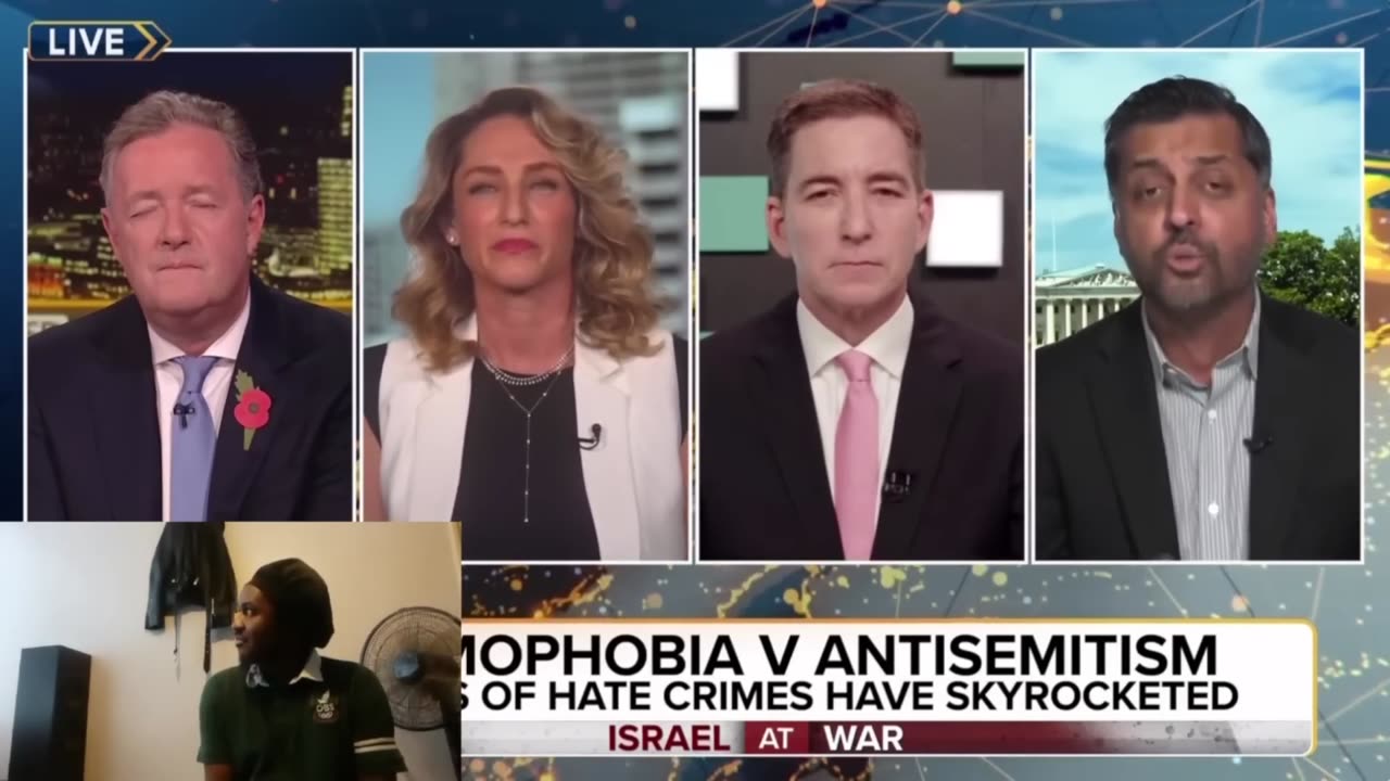 PIERS MORGAN Completely DISMANTLES Israeli Supporter for accusing him of BACKING PALESTINE!