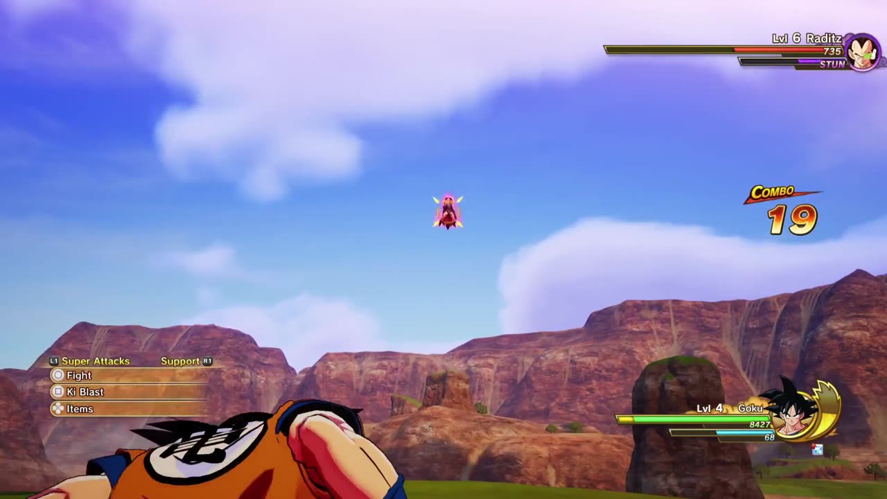DBZ: Kakarot(PS5) Raditz Fight