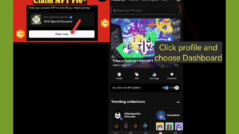 HOW TO CLAIM OKX NFT FREE