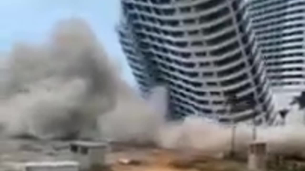 China destroying unfinished and abandoned highrises