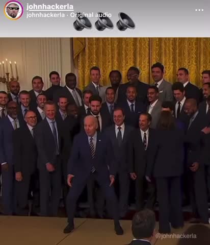 Good morning world, normie prez at it again..