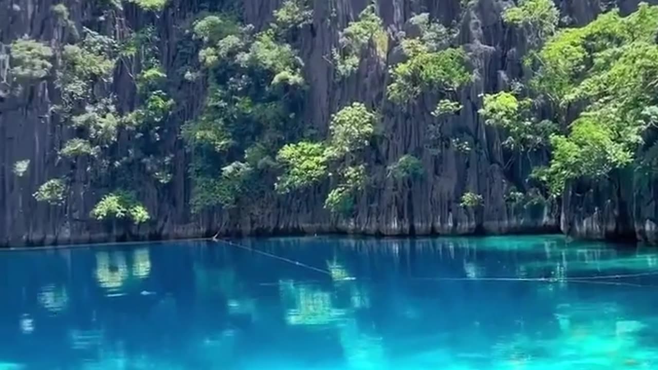 Twin Lagoon in Coron, Philippines