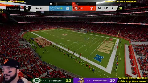 GAME OF THE WEEK 49ERS VS LION LEGENDGS LEAGUE WEEK 4 GAME