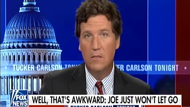 Tucker Carlson: Biden Forgets To Let Go Of His Handshake