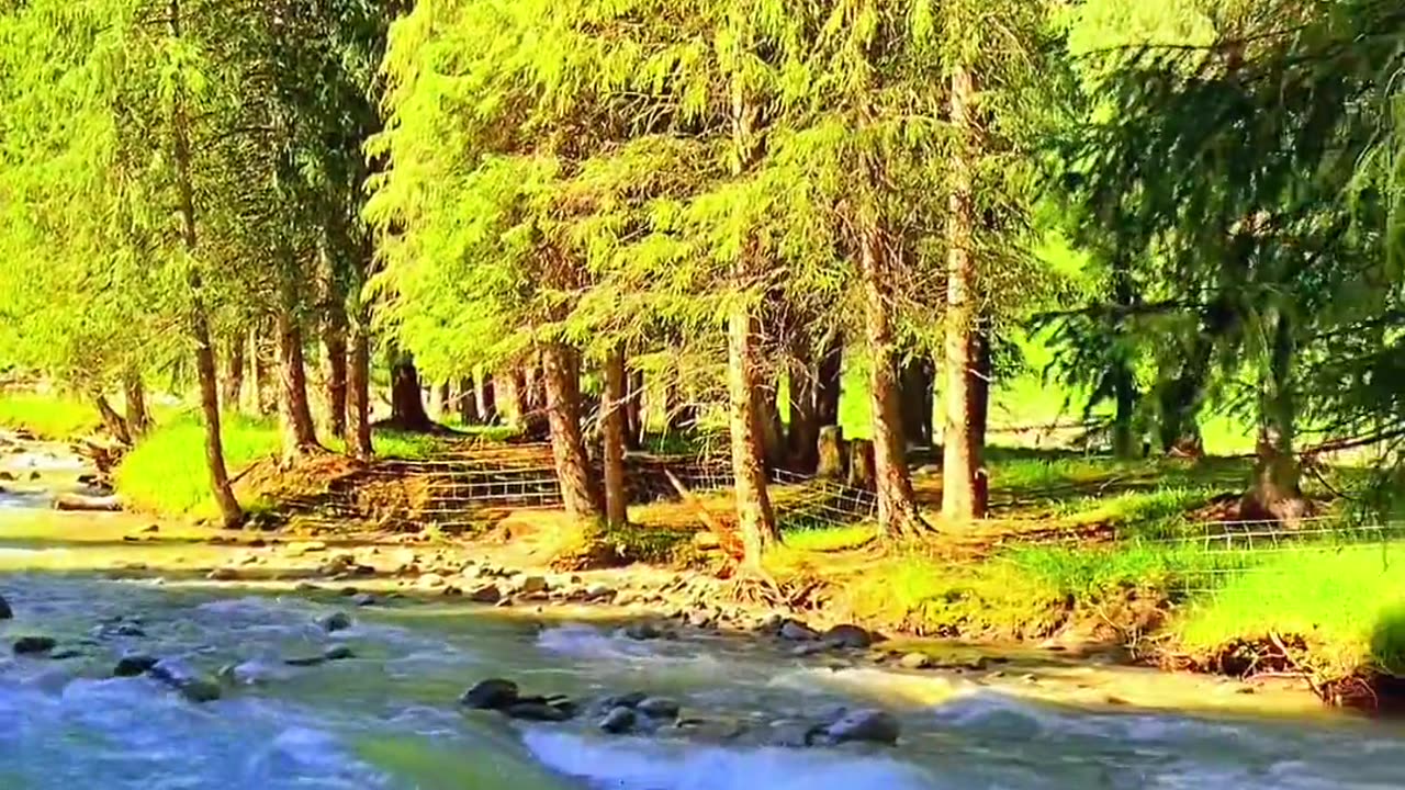 The beautiful scenery of the Five Flowers Sea