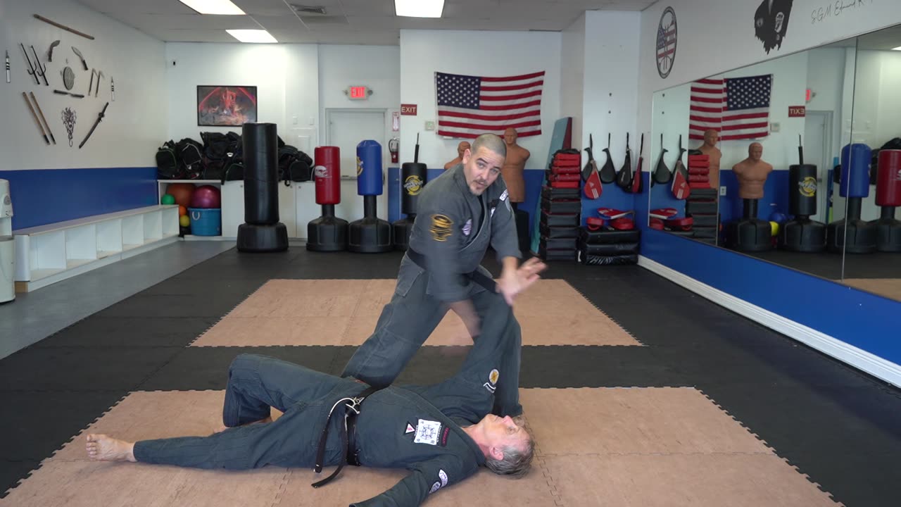 Correcting common errors executing the American Kenpo technique Falling Falcon