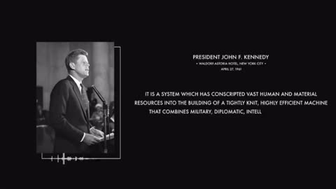 JFK Warned us before his Died