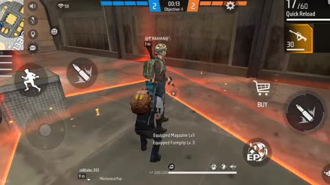 Free fire Noob gameplay clash squad... Bd Server...