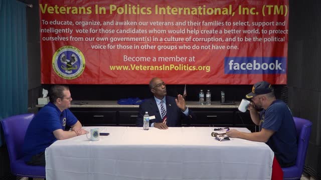 Tony Grady candidate for Nevada’s Lt.Governor on the Veterans In Politics Video Internet talk-show