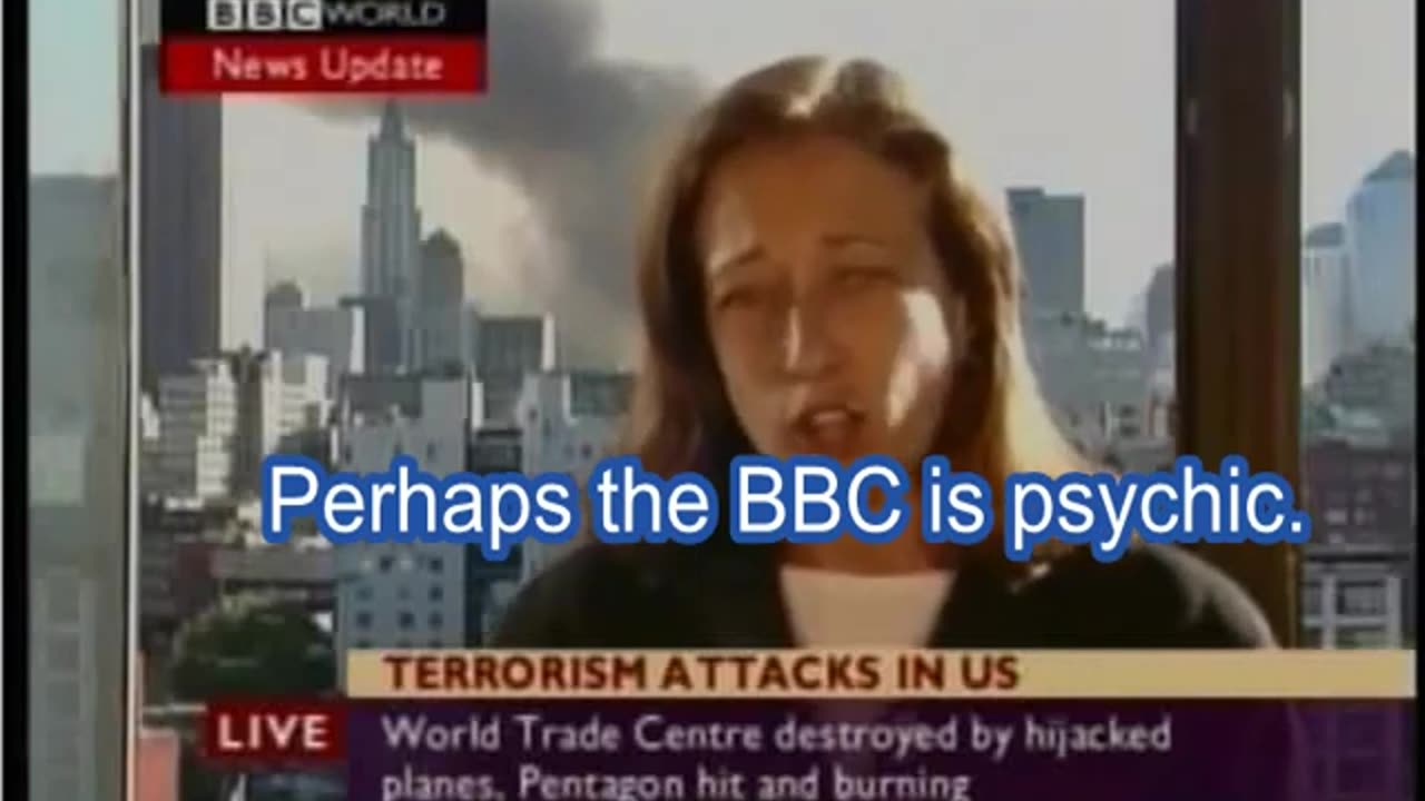 BBC reports WTC 7 collapsed...BEFORE it collapsed!