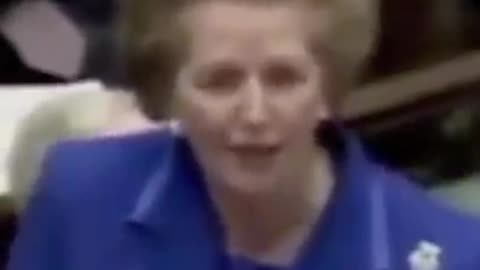 Margaret Thatcher ci mette in guardia sui rischi di una banca privava europea