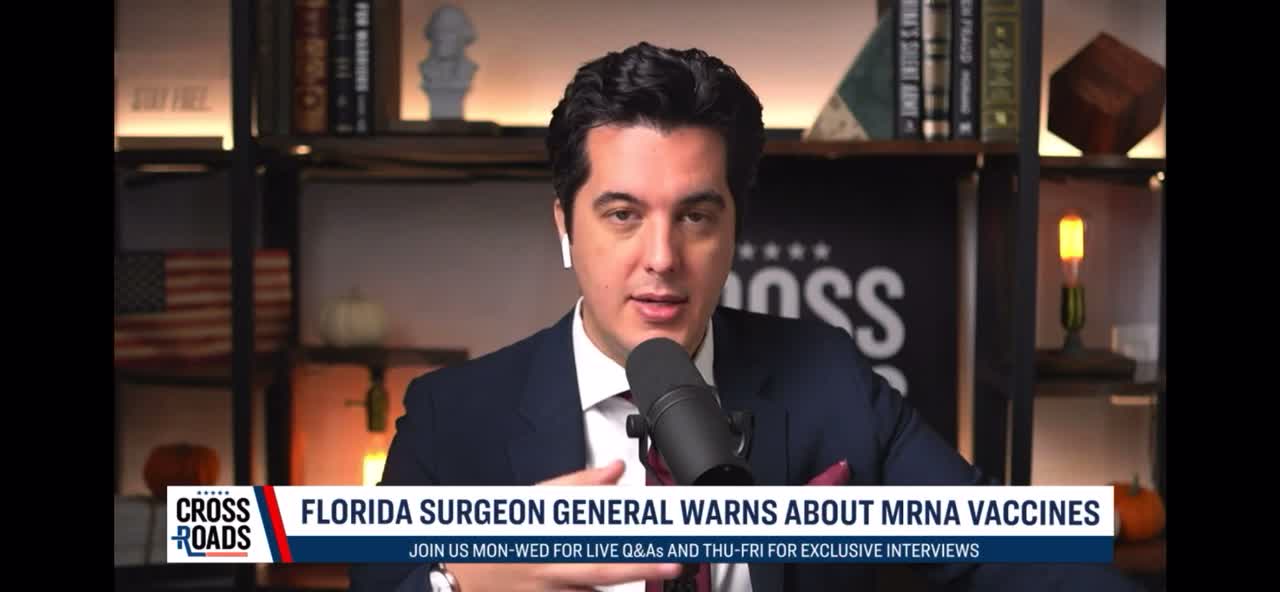 Florida Surgeon General Warns mRNA Vaccines Are Killing Men - Twitter censors😡