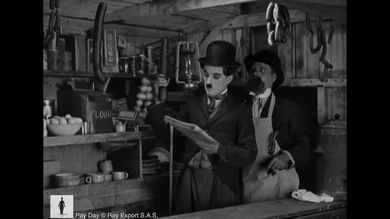 Streetcar scene ( Pay Day ) Charlie Chaplin | Celebraty World