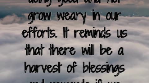 Galatians 6:9