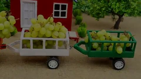 mini tractor making modern grapes agriculture | Science Project |