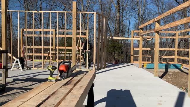 Building a Horse Barn - 2 days in