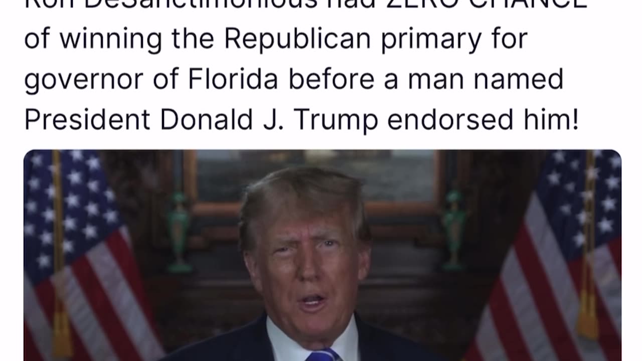 DeSantis has ZERO CHANCE