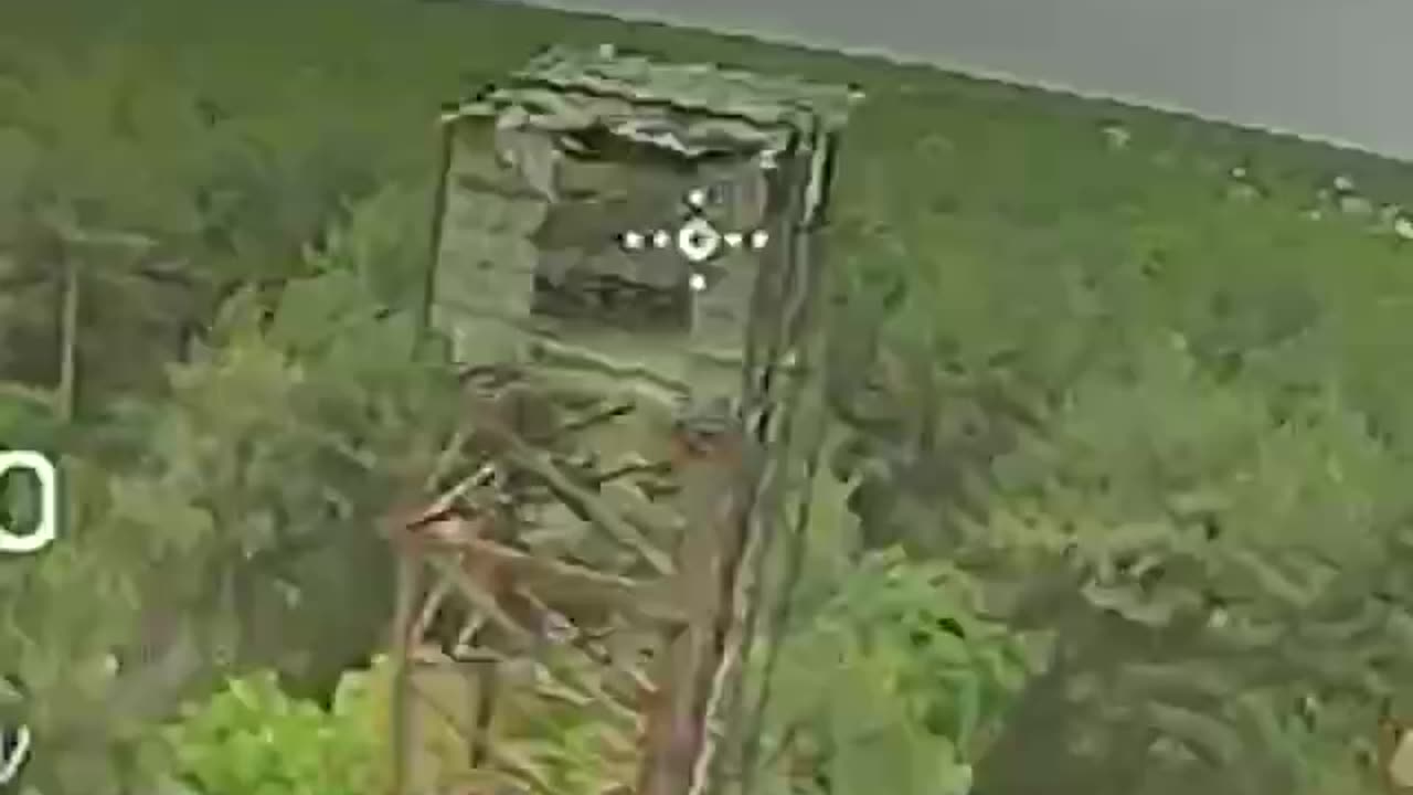 Russian Observation Post Smashed By Kamikaze Drone