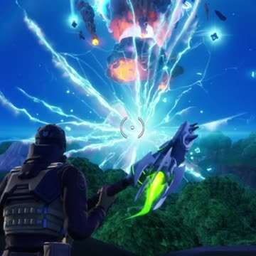 Meteor Shower in Big Bang Event OG Fortnite