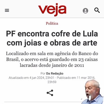 Luladrão o maior Ladrão da história do Brasil.