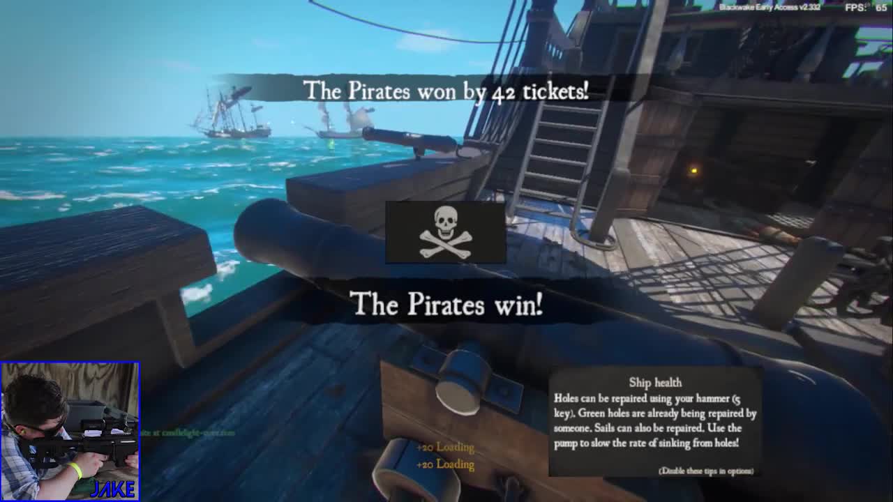 Super Gaming Bros - Blackwake - First Attempt to Not Suck (cont.)