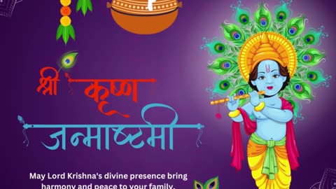 Krishnam Janmashtami 2023 | Happy Janmashtami | Tutorial Bee