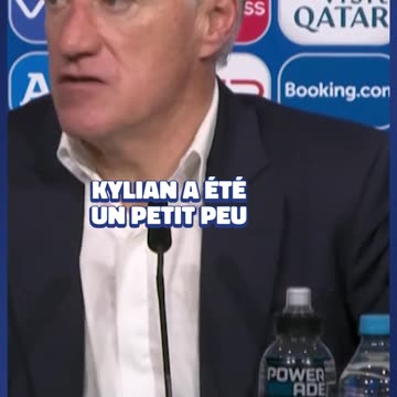 La responsabilité, c'est la mienne." Didier Deschamps