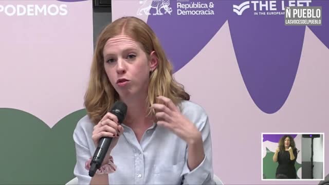 Lilith Verstringe Revuelta (Podemos): "Reivindicar los avances sociales es posible"