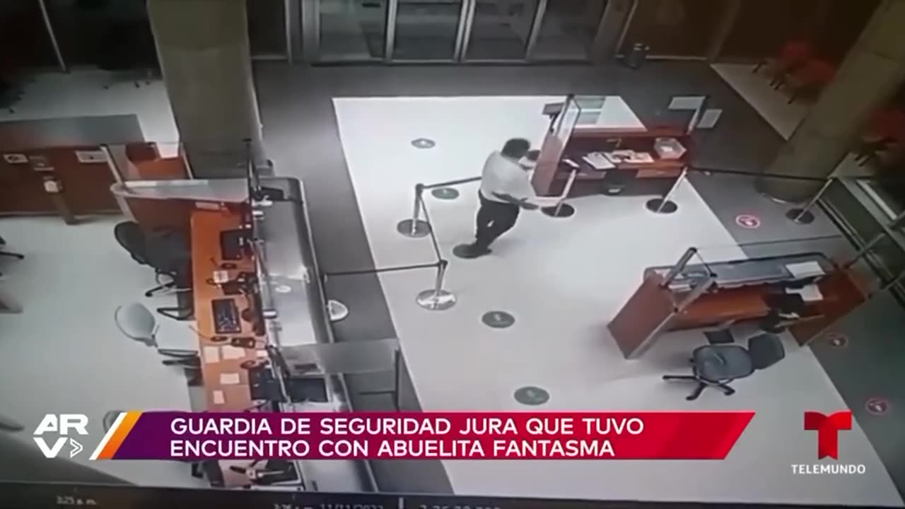 In Argentina, a hospital guard met with a deceased patient.