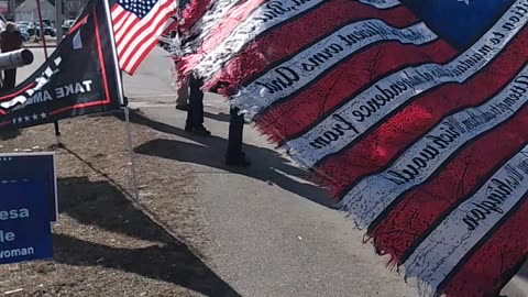 PISSED OFF PATRIOTS FLAGWAVE SEABROOK NH