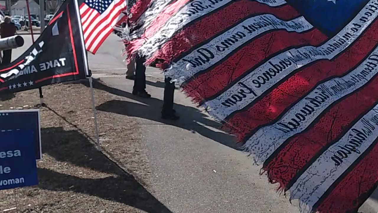 PISSED OFF PATRIOTS FLAGWAVE SEABROOK NH